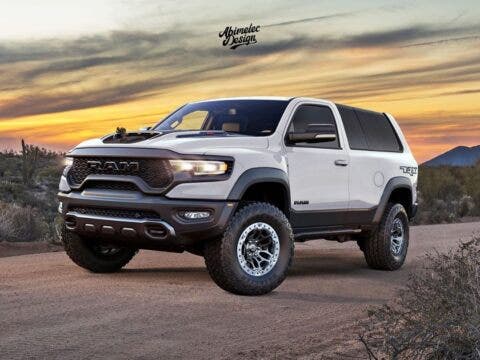 Dodge Ramcharger TRX render