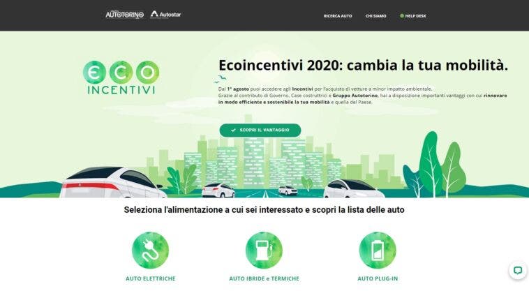 Ecoincentivi Autotorino 2020 Home 001