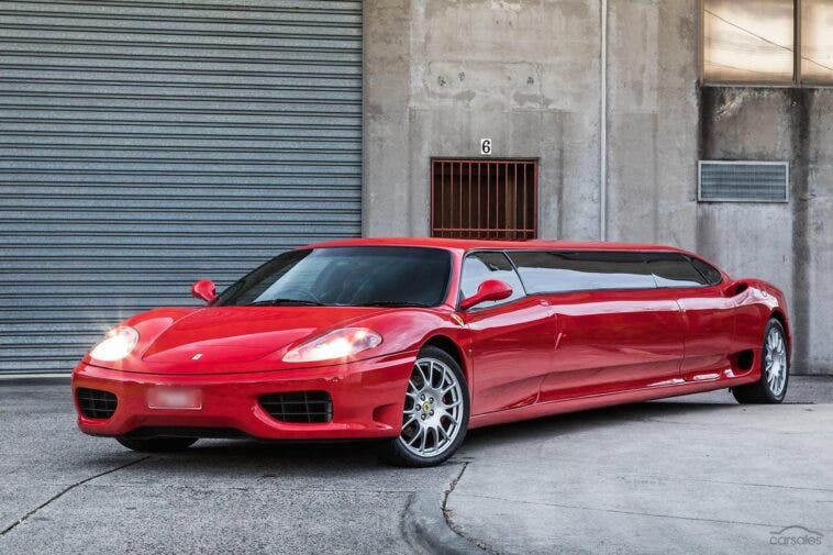 Ferrari 360 Modena limousine