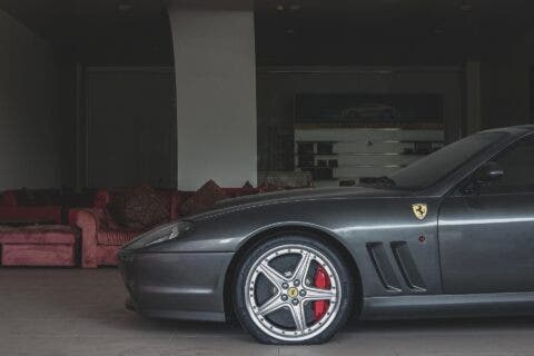 Ferrari 575 Superamerica abbandonata