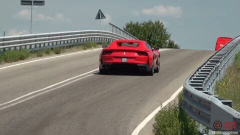 Ferrari 812 GTS foto Maranello