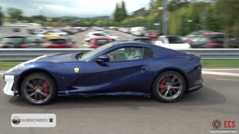 Ferrari 812 GTS foto Maranello