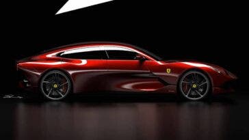 Ferrari GTC4 Grand Lusso render