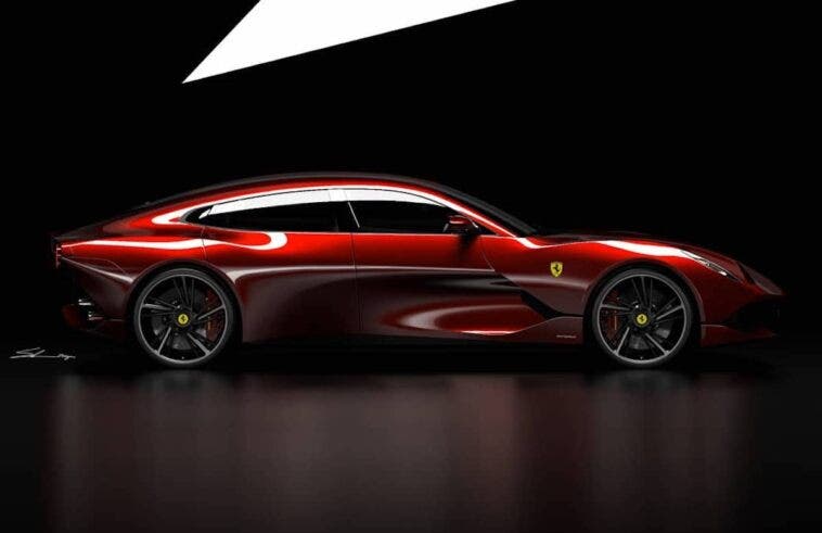 Ferrari GTC4 Grand Lusso render