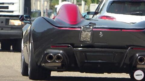 Ferrari Monza SP1 foto strada