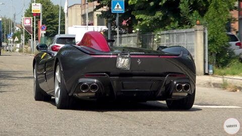 Ferrari Monza SP1 foto strada