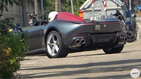 Ferrari Monza SP1 foto strada