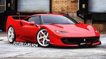 Ferrari SP42 render