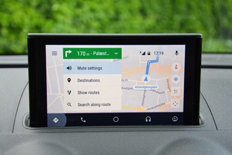 Google Maps Android Auto