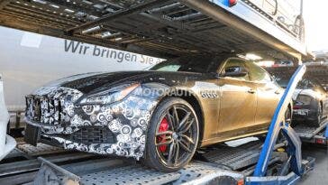 Maserati Quattroporte 2021 foto spia