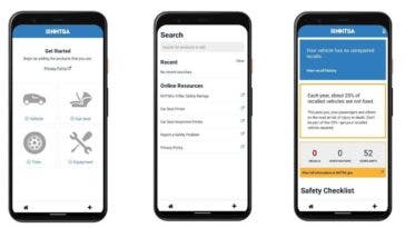 NHTSA SaferCar app