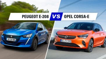 Peugeot e-208 Opel Corsa-e