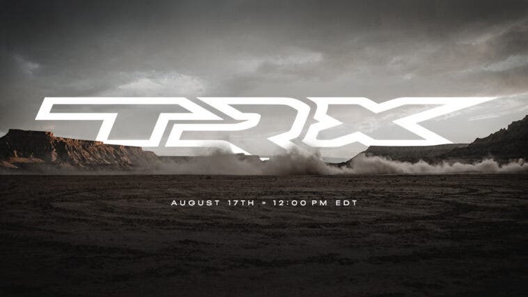 Ram 1500 TRX teaser