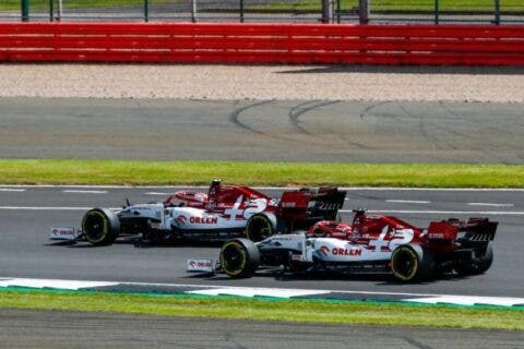 Raikkonen e Giovinazzi