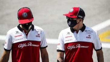 Raikkonen e Giovinazzi