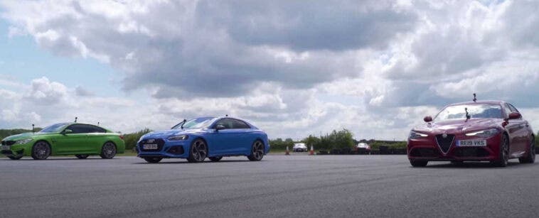 Alfa Romeo Giulia Quadrifoglio Audi RS5 BMW M4