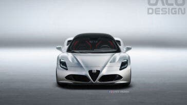 Alfa Romeo Maserati MC20 render