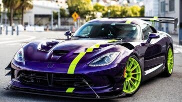Dodge Viper Stryker Purple