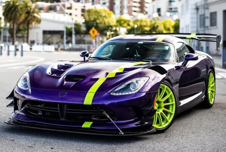 Dodge Viper Stryker Purple