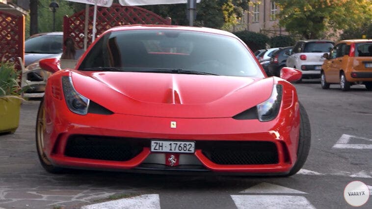 Ferrari 458 Speciale sound