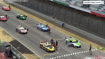 Ferrari 488 Challenge Evo 2020 circuito Mugello