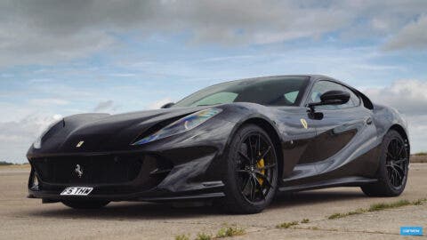 Ferrari 812 Superfast vs Lamborghini Aventador SVJ vs Porsche 911 Turbo S drag race