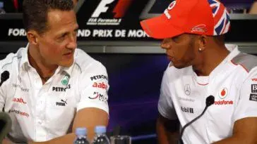 Schumacher e Hamilton