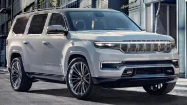 Nuovo Jeep Grand Wagoneer Trackhawk render