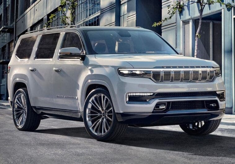 Nuovo Jeep Grand Wagoneer Trackhawk render