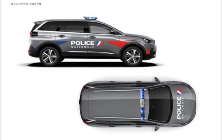 600 unità del SUV Peugeot 5008 saranno consegnati alla polizia francese entro fine anno