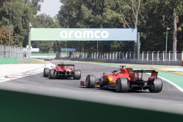 Vettel e Leclerc