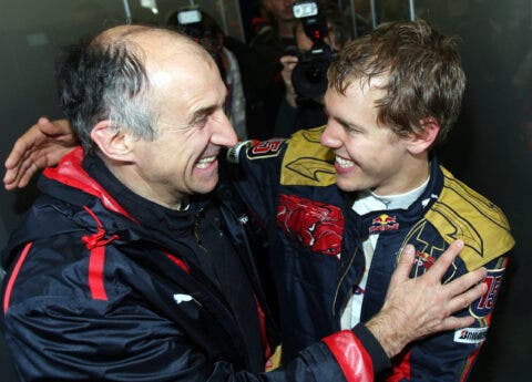 Sebastian Vettel e Franz Tost