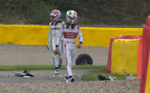 Giovinazzi e Russell