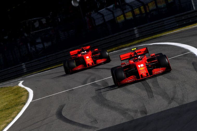 Vettel Leclerc