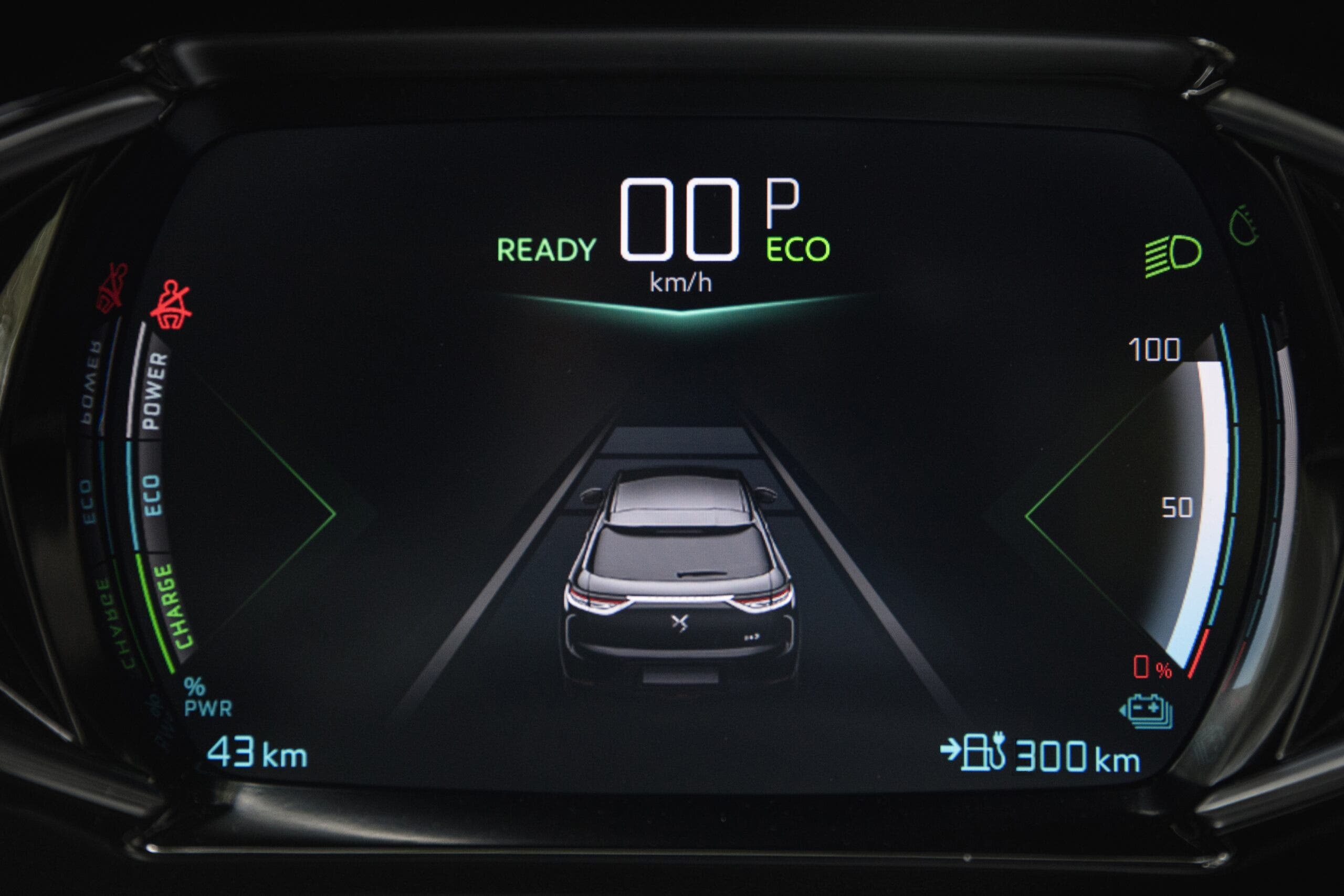 DS 3 Crossback E-Tense modalità Brake