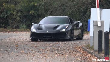 Ferrari 488 Pista Spider full black