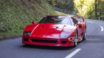 Ferrari F40 Gerhard Berger asta