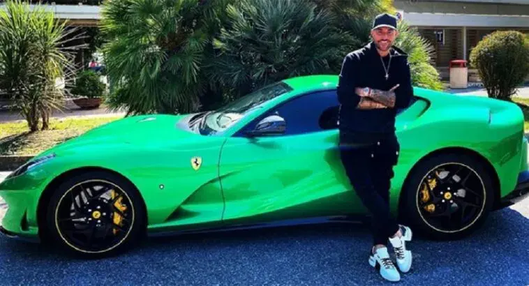 philipp plein ferrari verde