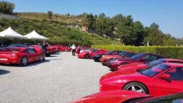 Ferrari mega raduno Da Vinci Village
