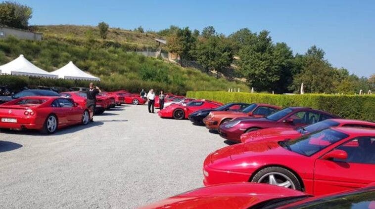 Ferrari mega raduno Da Vinci Village