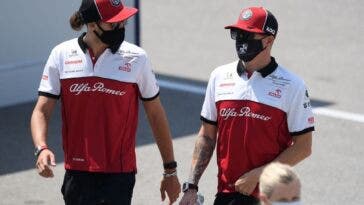 Raikkonen e Giovinazzi