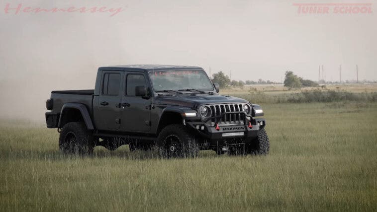 Hennessey Maximus Jeep Gladiator test sospensioni