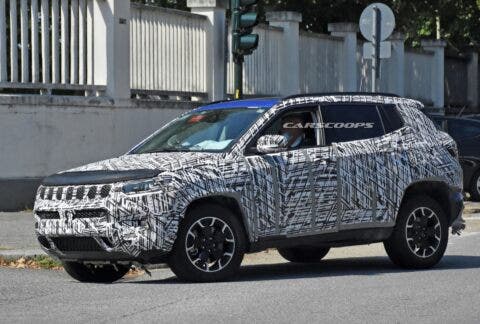 Jeep Compass 2022 foto spia