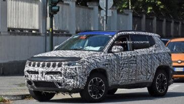 Jeep Compass 2022 foto spia