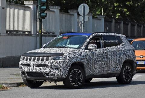 Jeep Compass 2022 foto spia