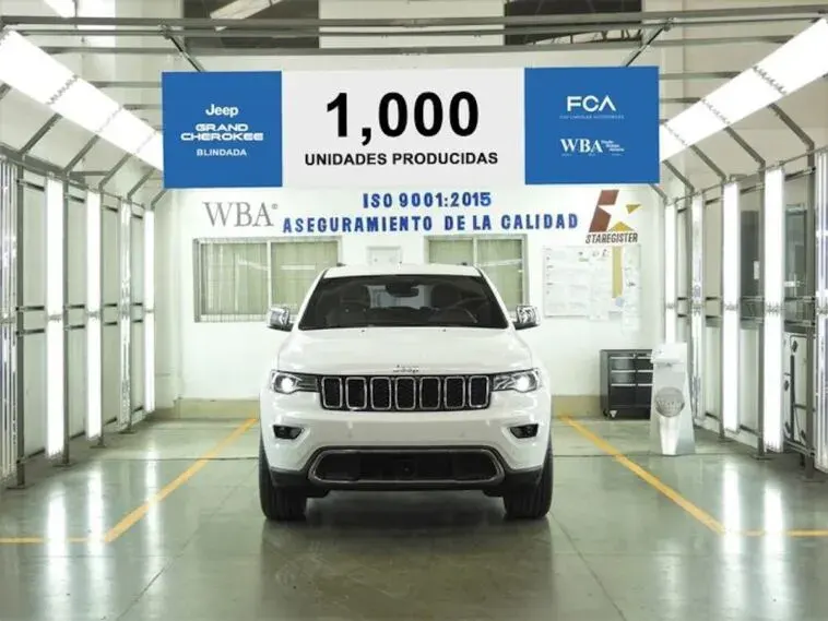 Jeep Grand Cherokee Blindada esemplare 1000