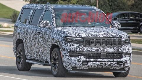 Jeep Grand Wagoneer 2022 foto spia