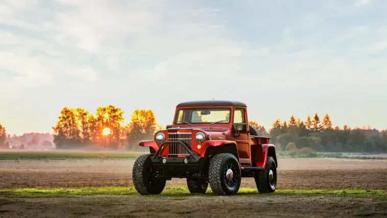 Jeep Willys Pickup modificato asta