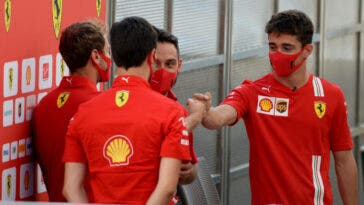 Leclerc Vettel