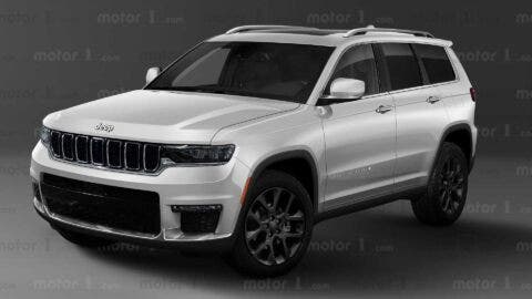 Nuova Jeep Grand Cherokee render